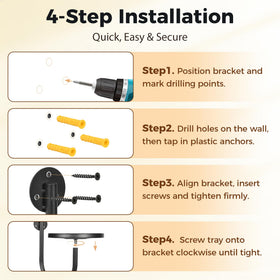 Suncket wall-mounted plant hanger near window enhances natural sunlight exposure.