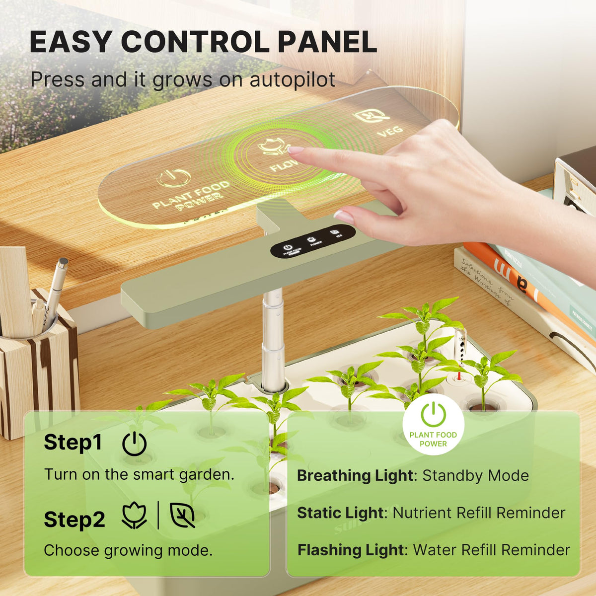 SUNCOZE all-in-one starter kit including pods, basket and nutrients