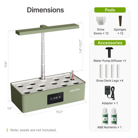 Suncoze Hydroponics beginner-friendly gift idea for home gardens.