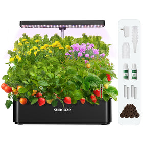 SUNCOZE seedless setup: seeds not included.