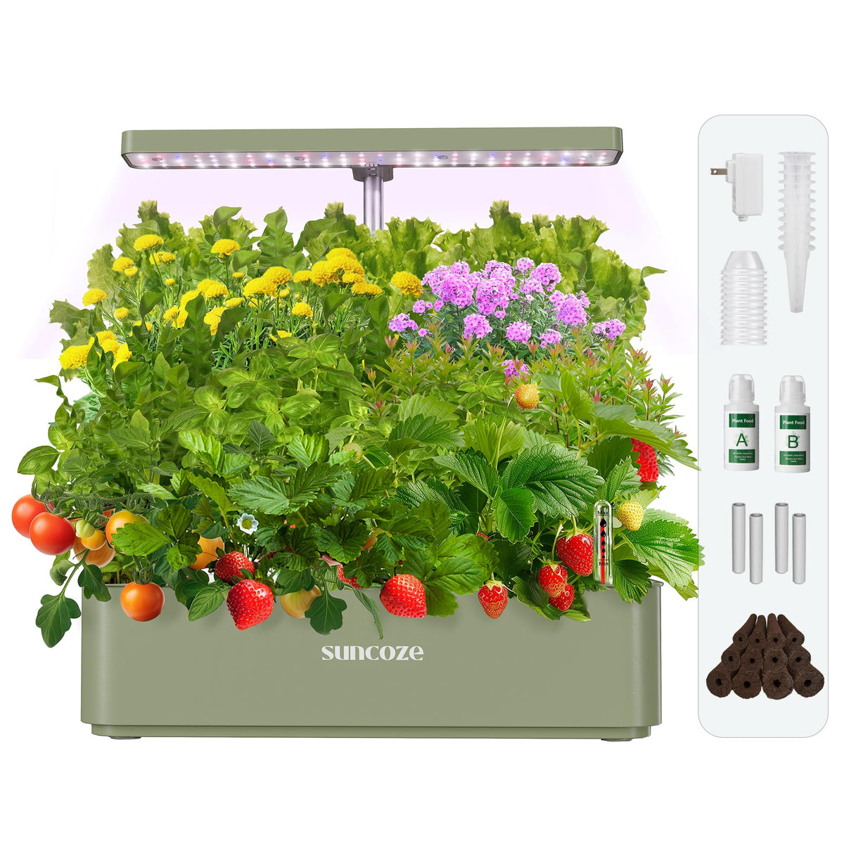 SUNCOZE nutrient pack with A&B nutrients for balanced feeding