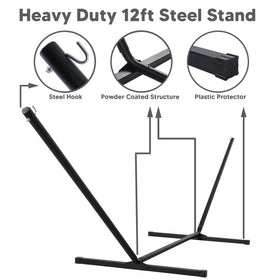SUNCREAT easy assembly without tools for quick outdoor setup.
