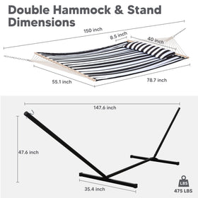 SUNCREAT powder-coated steel stand delivers sturdy, portable setup.