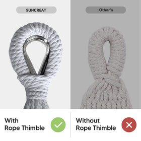 SUNCREAT child and pet friendly hammock for safe family lounging.