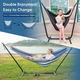 SUNCREAT double hammock bed for sharing relaxing moments outdoors