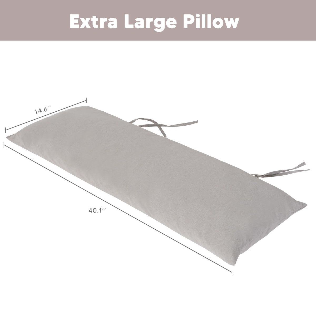 SUNCREAT extra-large hammock pillow supports roomy lounging with friends