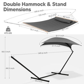 Suncreat 55-inch hardwood spreader bar for stability and style