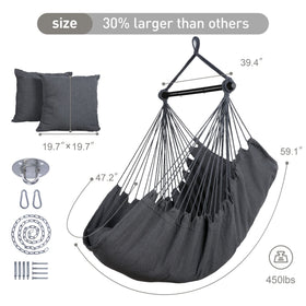 SUNCREAT heavy duty cotton ropes are hand woven for durability and style