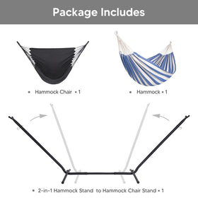 SUNCREAT hammock chair offers spacious comfort and easy setup