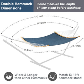SUNCREAT handcrafted rope construction for durable, comfortable support