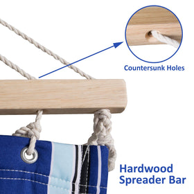 SUNCREAT poly-filled head pillow adds outdoor comfort.