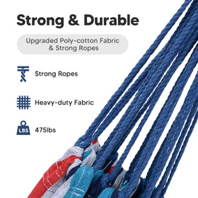 Suncreat hammock portable packable setup, ideal for quick indoor or outdoor installation.