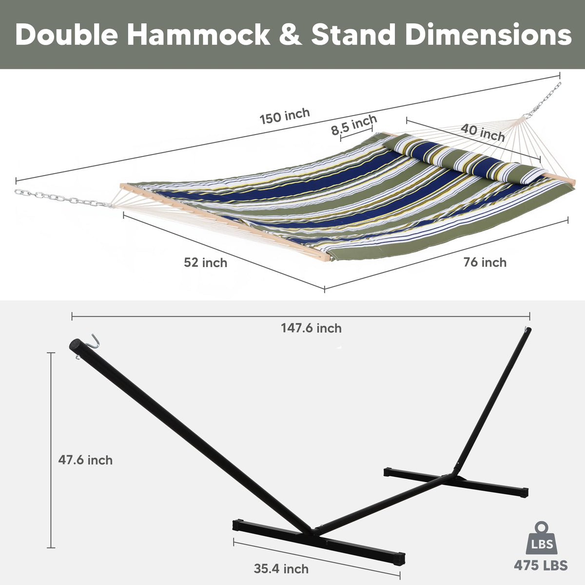 SUNCREAT twelve-foot steel stand enables tool-free setup anywhere