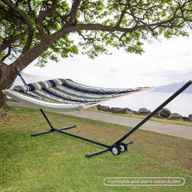 SUNCREAT hammock wheel kit bottom view highlights compact, portable design for travel.