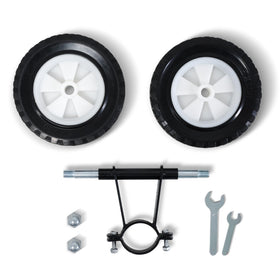 SUNCREAT universal-fit wheel kit with rubber wheels offers versatile portability.