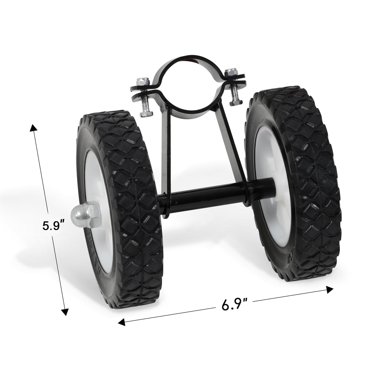 SUNCREAT weather-resistant wheel kit makes outdoor hammock use smoother.