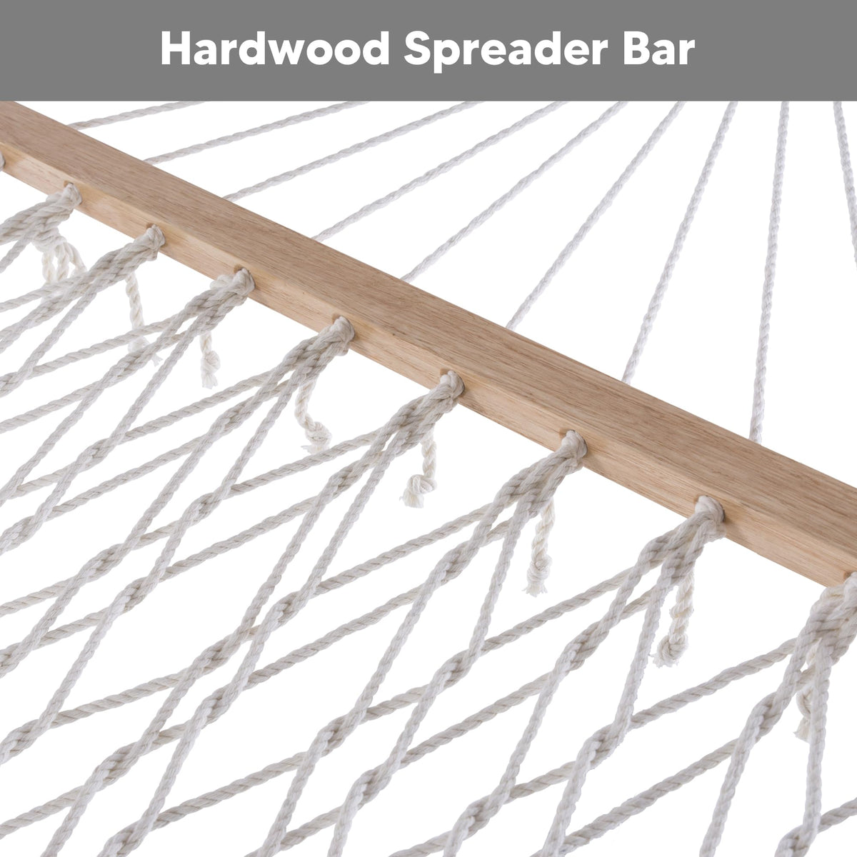 SUNCREAT stand-ready hammock for flexible backyard installation.