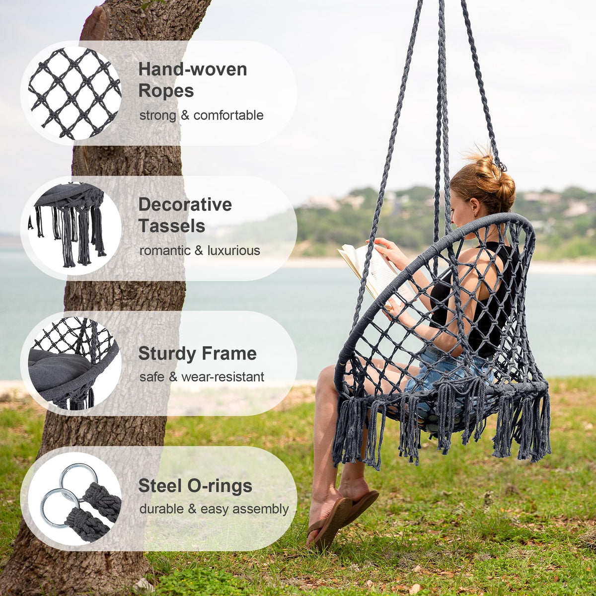 Suncreat hanging kit for easy indoor outdoor setup