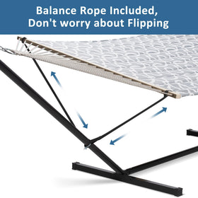 SUNCREAT hardwood spreader bar detail emphasizes stability and stylish design.