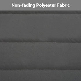 SUNCREAT large 76.8 by 55.1-inch pad offers ample lounging space.