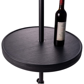 Sundale Outdoor umbrella table mounted around a 1.5 inch pole on a patio