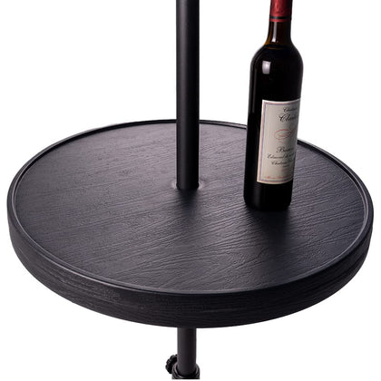 Sundale Outdoor umbrella table mounted around a 1.5 inch pole on a patio