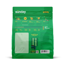 SUNDAY Northeast Seed + Feed safe for kids and pets after watering