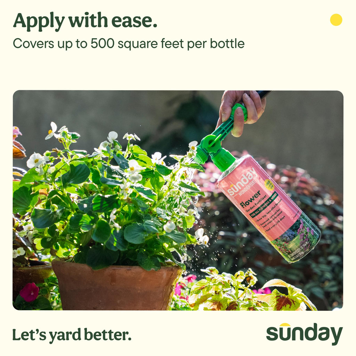 SUNDAY Wonderfert seaweed extract supports plant resilience during heat