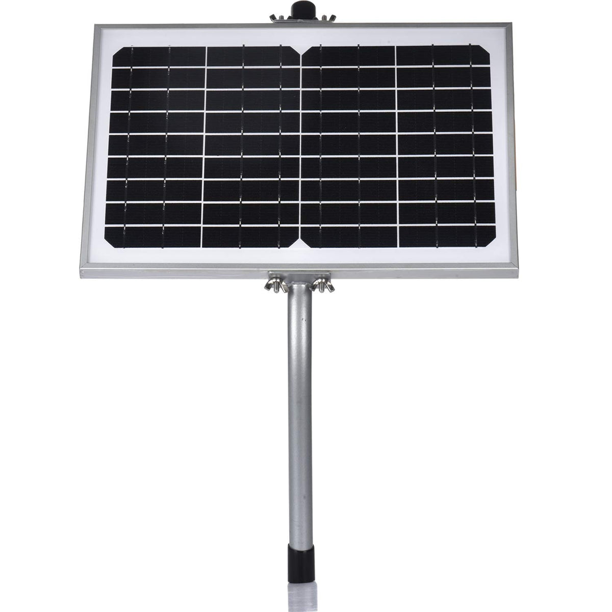 SUNER POWER 10W solar panel with tubular mount bracket for easy installation