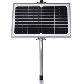 SUNER POWER 10W solar panel with tubular mount bracket for easy installation