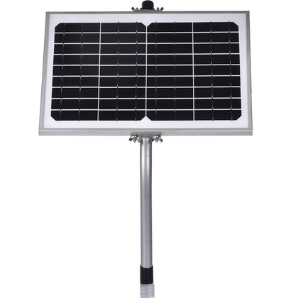 SUNER POWER 10W solar panel with tubular mount bracket for easy installation