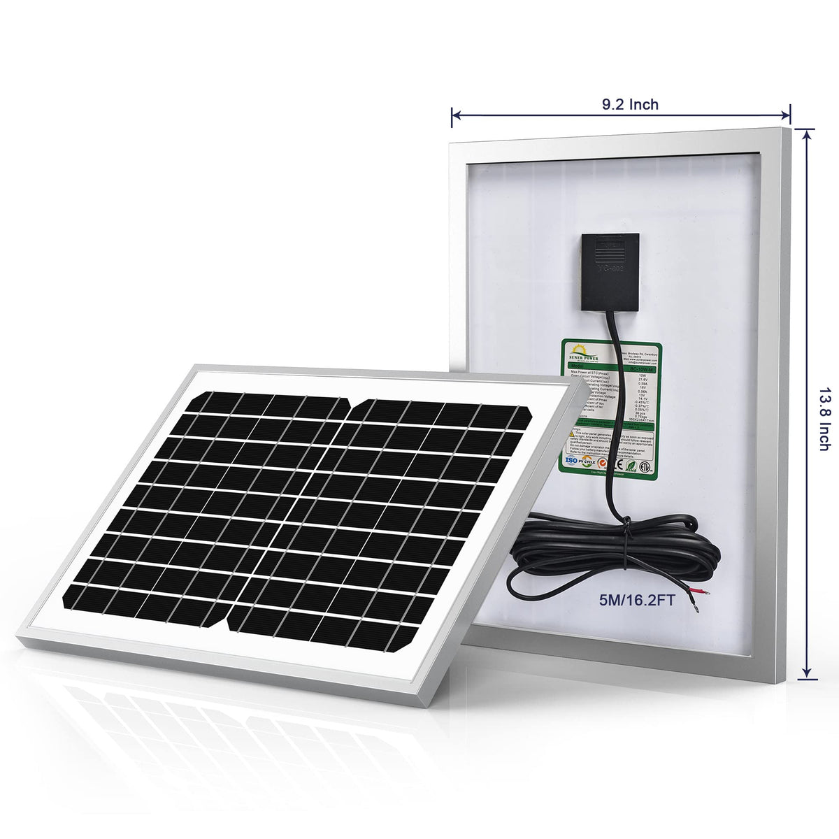 SUNER POWER 12-month warranty and lifetime technical support