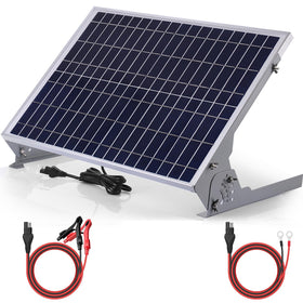 Suner Power 12V solar panel kit for reliable outdoor charging