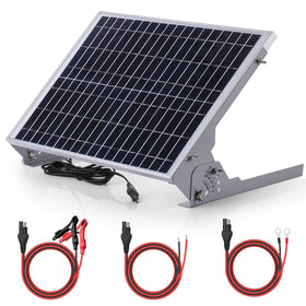SUNER POWER 20W panel front view highlights high-efficiency cells for reliable vehicle charging.