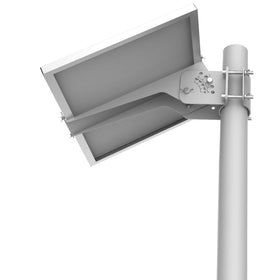 SUNER POWER adjust bracket for 30W panel demonstrates robust mounting in outdoor setups.