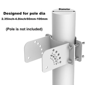 SUNER POWER Angle-adjustable mount shows 0-60 degree sun exposure adjustment.