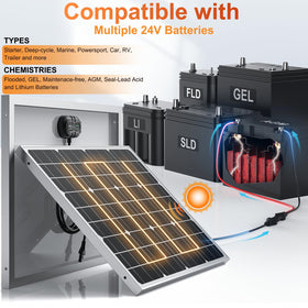 SUNER POWER visual charge level indicators for quick status checks