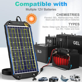 SUNER POWER waterproof casing and durable frame for all-weather durability