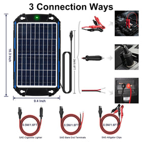 SUNER POWER wide compatibility chart shows batteries and vehicles supported