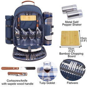 Sunflora insulated waterproof pouch keeps beverages cool on outdoor picnics.