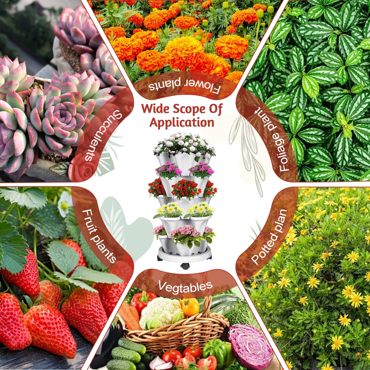 SunFunUSA included gardening tools kit aiding quick planting and maintenance