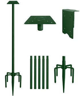 Sungaryard 90-inch pole base with five prongs for a stable outdoor setup.