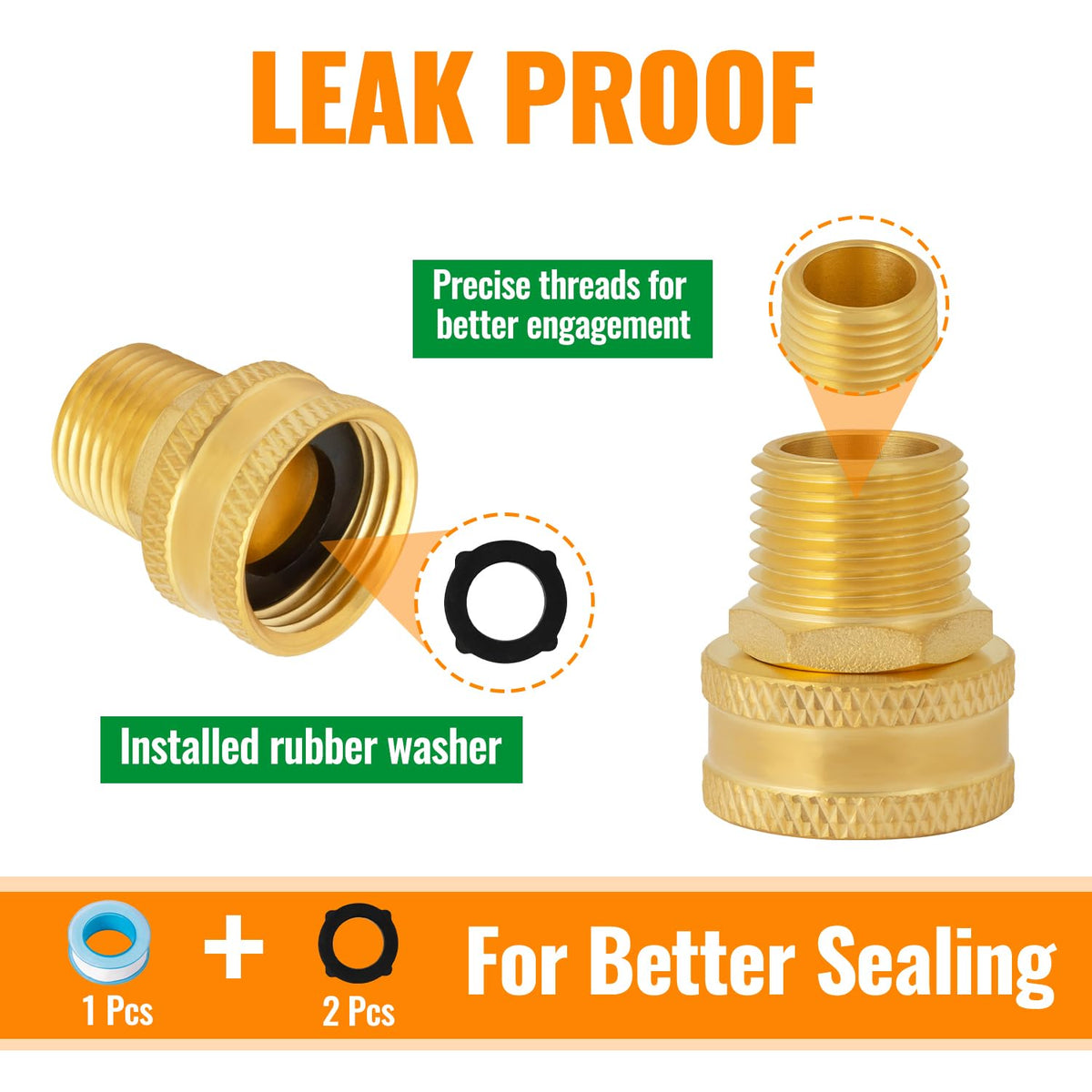 SUNGATOR brass close-up highlighting durable brass construction