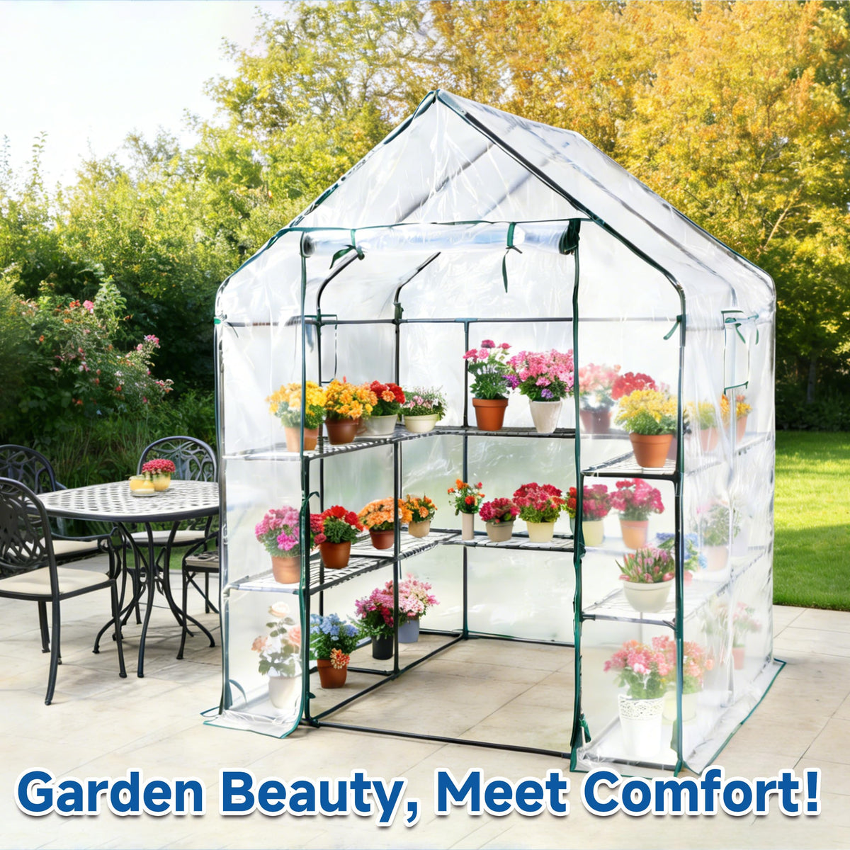 SUNGIFT deck-friendly setup suited for balconies