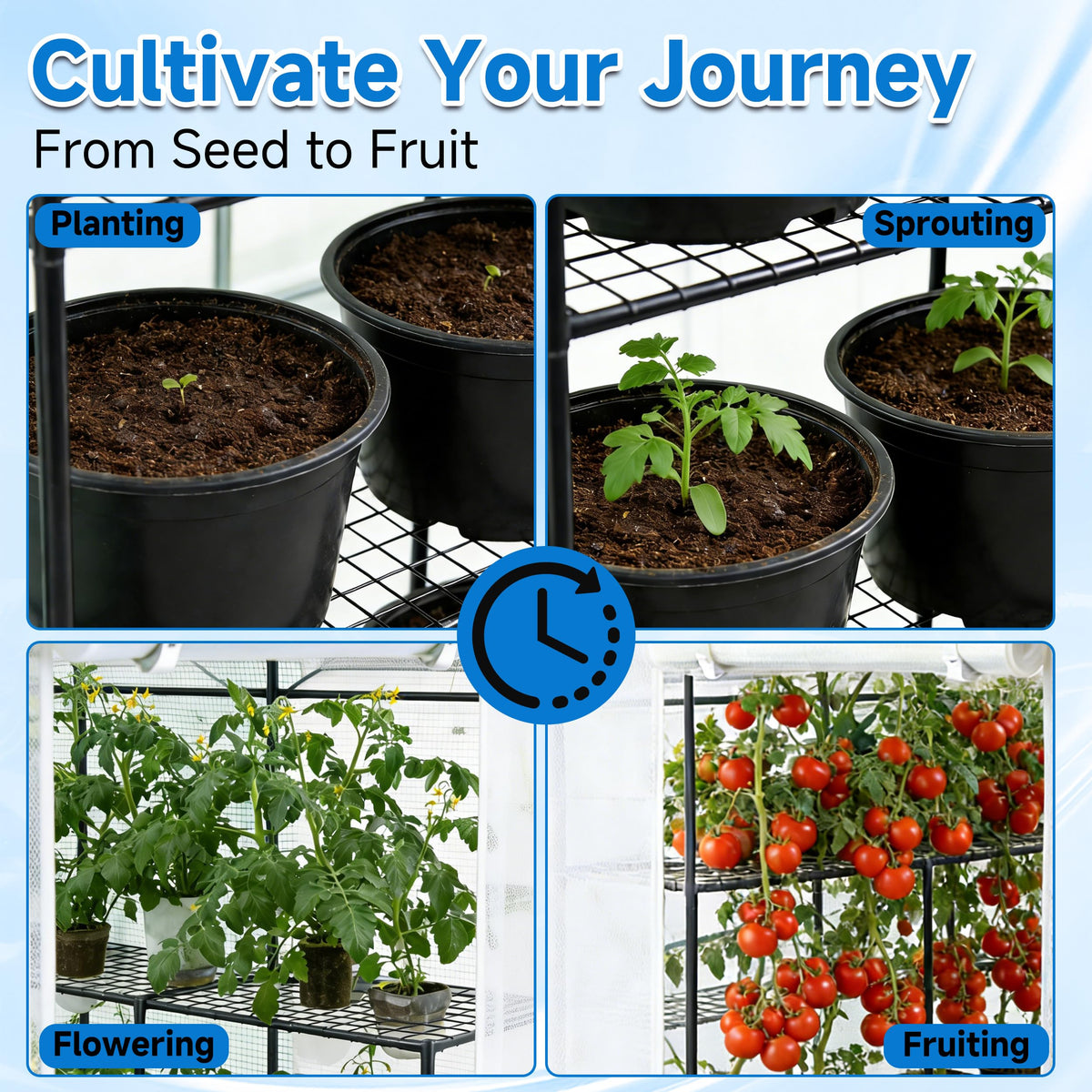 SUNGIFT roll-up door doubles as ventilation for airflow.