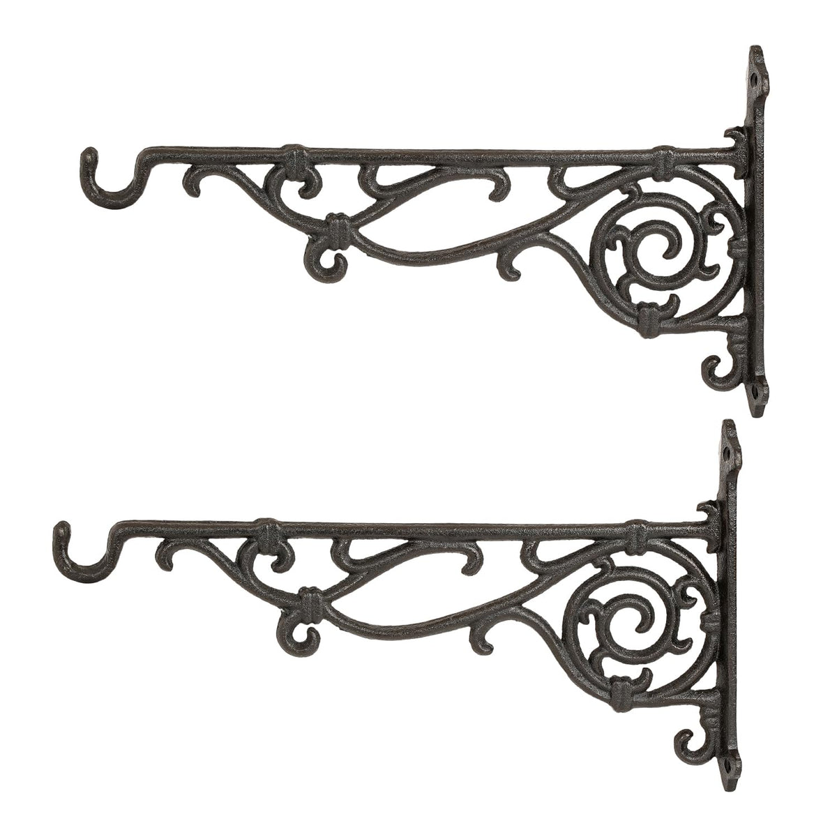 Sungmor heavy-duty two-pack hanging hooks for durable garden displays