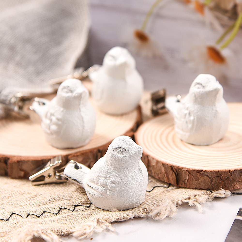 Sungmor rustic bird clips ideal for home decor gifts