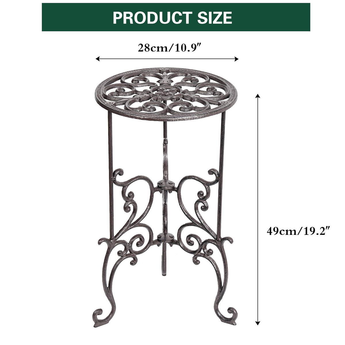 Sungmor simple-assembly stand for quick plant display setup.