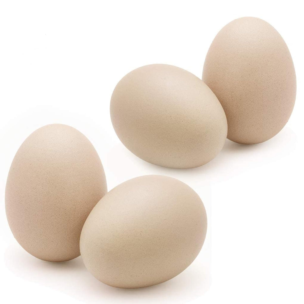 SunGrow beige wooden nest eggs for a natural coop look