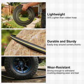 Sunifier all-weather flexible hose remains pliable in heat and cold